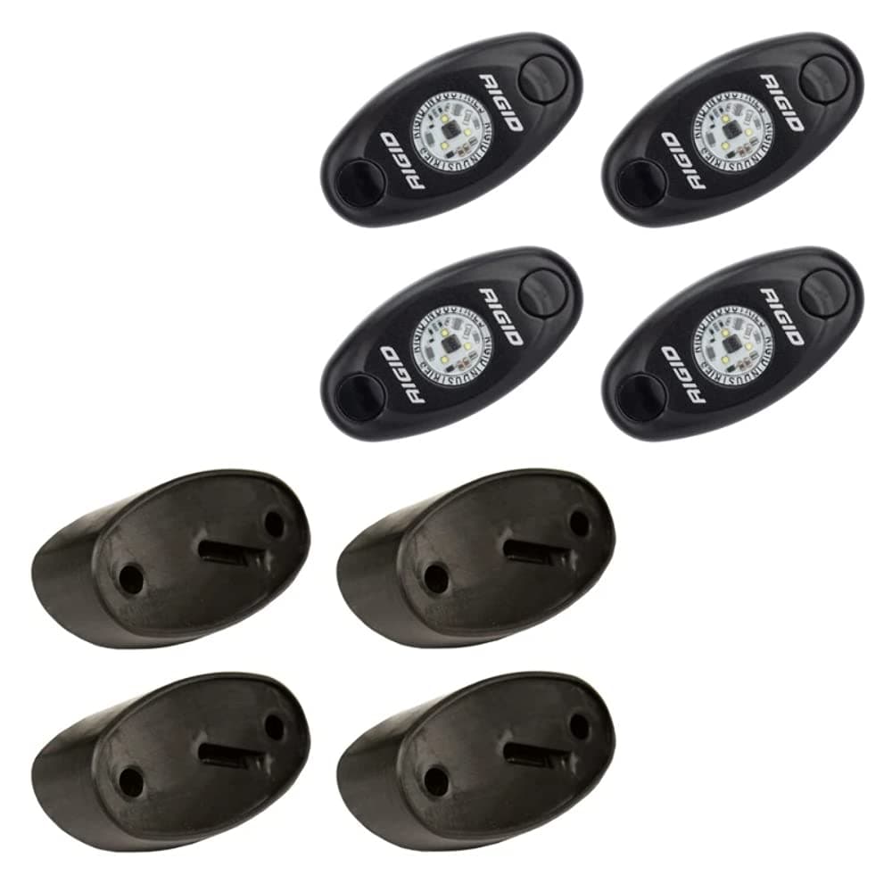 INDUSTRIES Rock Light Kit 4 Cool White For Night Crawling and Off Road Vehicles