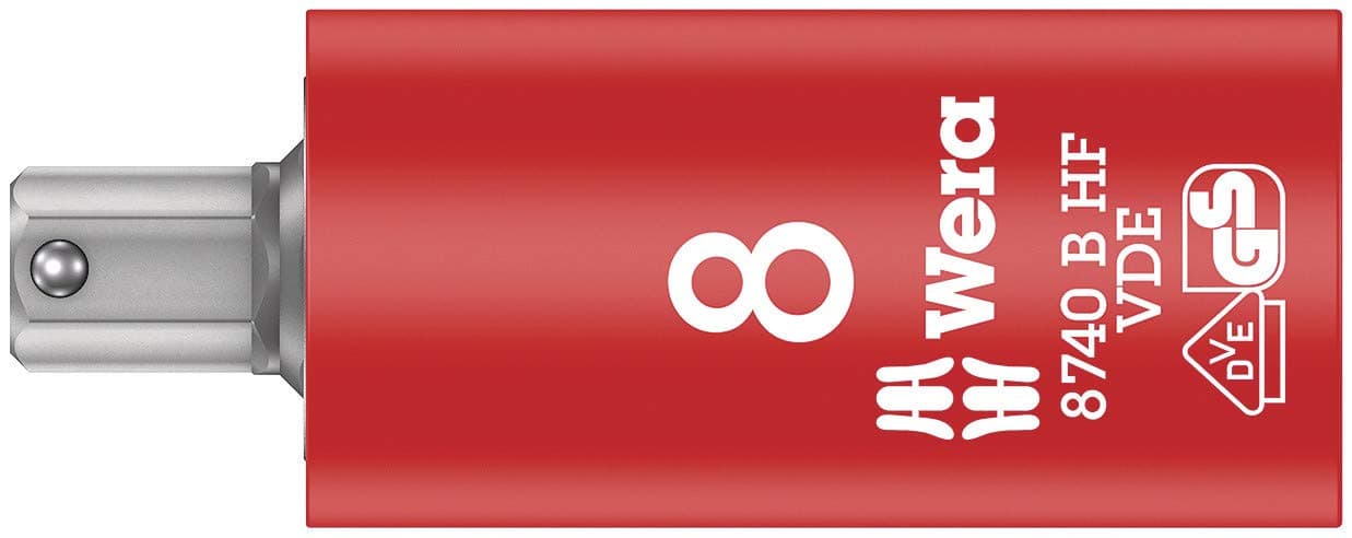 Wera Belt B VDE 1 Zyklop Holding Function Bit Socket Set, Torx/Hex-Plus, 3/8" Drive, 05004930001