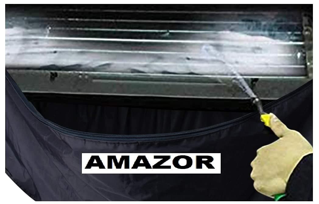 Split AC Service Cover Split AC Wash Bag, Service Cleaning Cover Suitable for 2 Ton, 2.5 Ton & 3 Ton