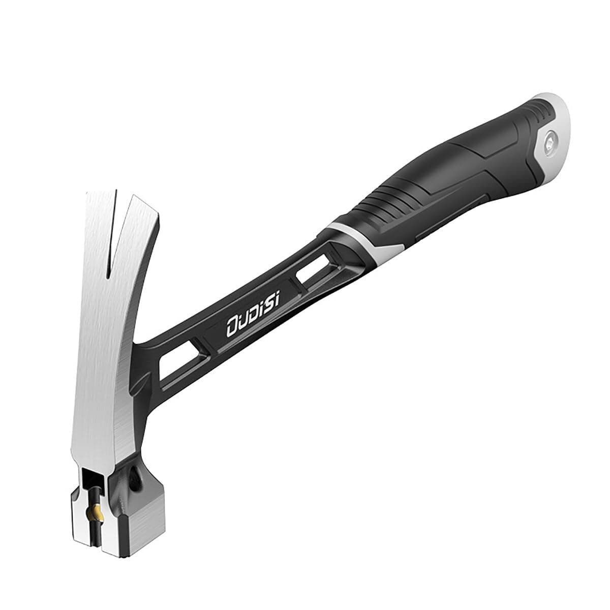 HELEMIY Household multi-function nail hammer iron hammer one-piece carbon steel ram's horn hammer woodworking hammer nail hammer connected hammer