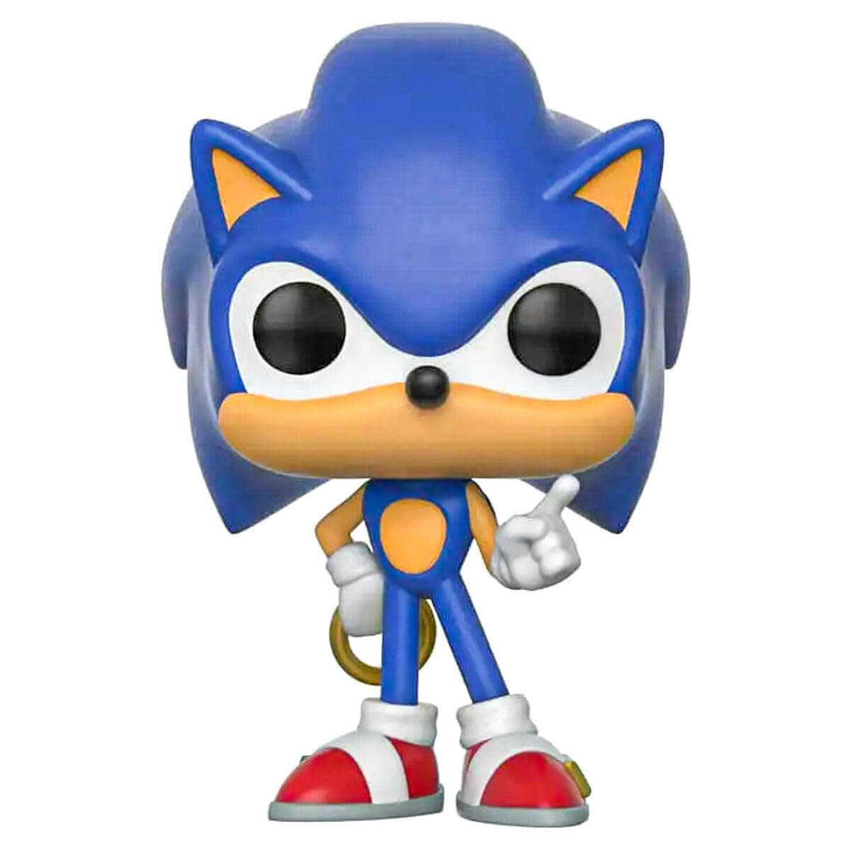 – POP! Games Sonic the Silver Hedgehog Sonic With Ring - Sonic the Hedgehog - Collectable Vinyl Figure - Gift Idea - Official Merchandise - Toys for Kids & Adults - Video Games Fans