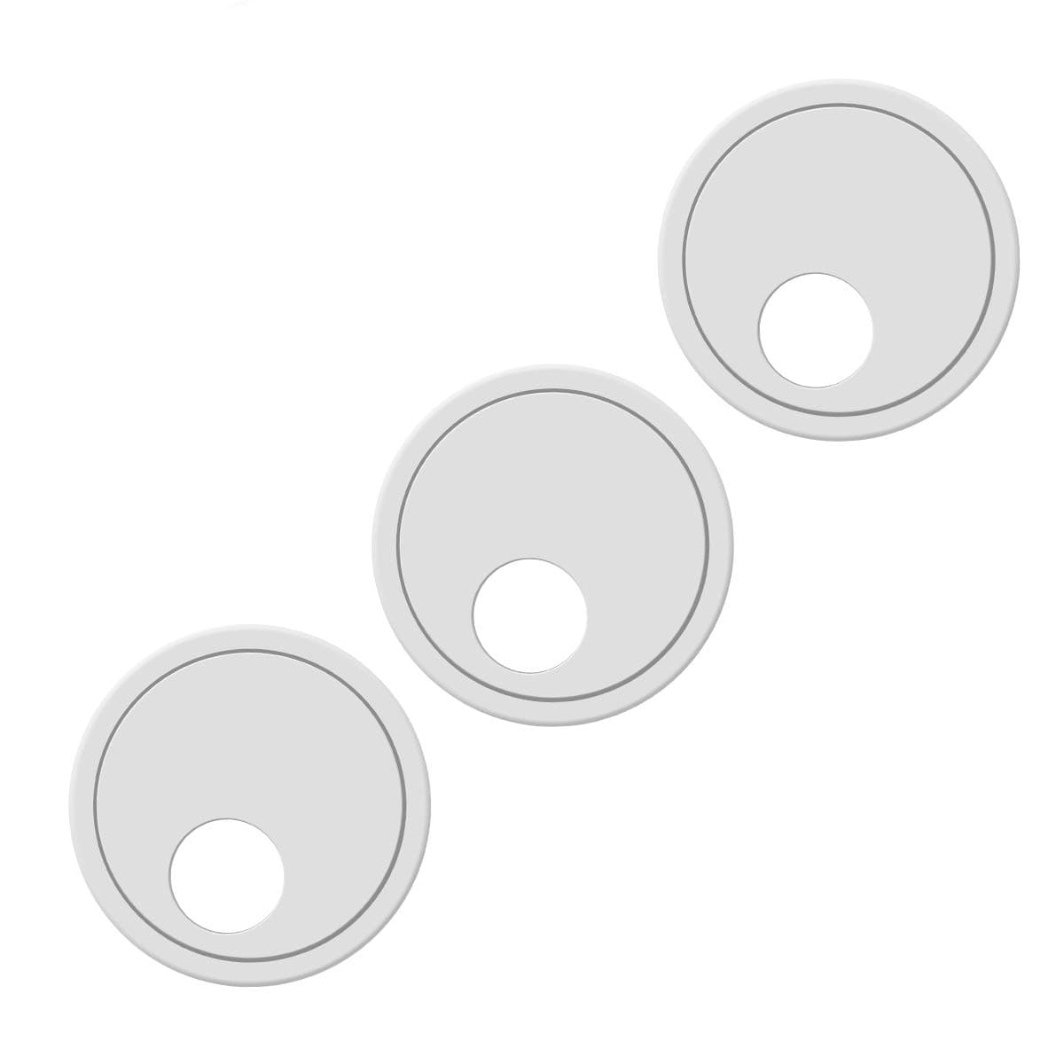 Webcam Cover, Web Camera Cover Rotate for Laptop Desktop Tablet Smartphone MacBook Pro iMac iPhone Notebook Computer,Protect Your Privacy and Security, Strong 3M Adhensive Webcam Cover (White)