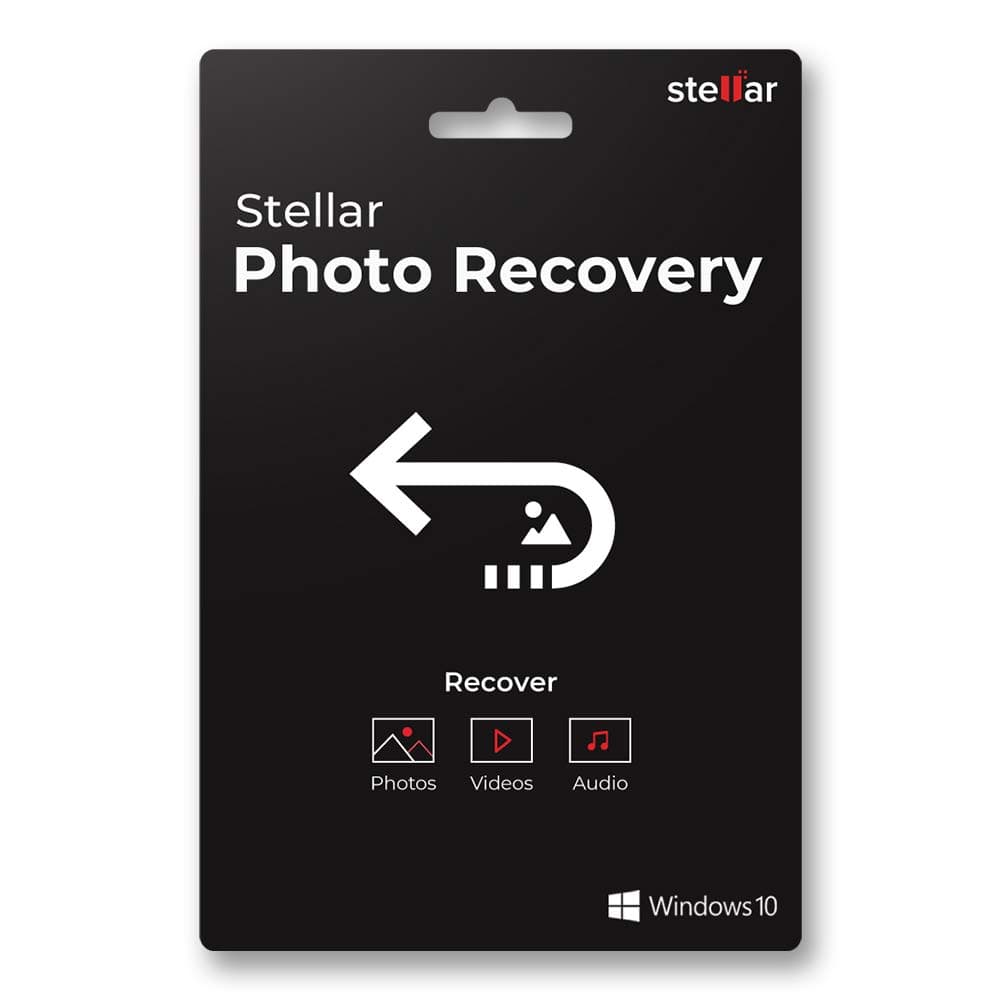 Stellar Photo Recovery Software | Windows | Standard | 1 PC 1 Year | Activation Key Card
