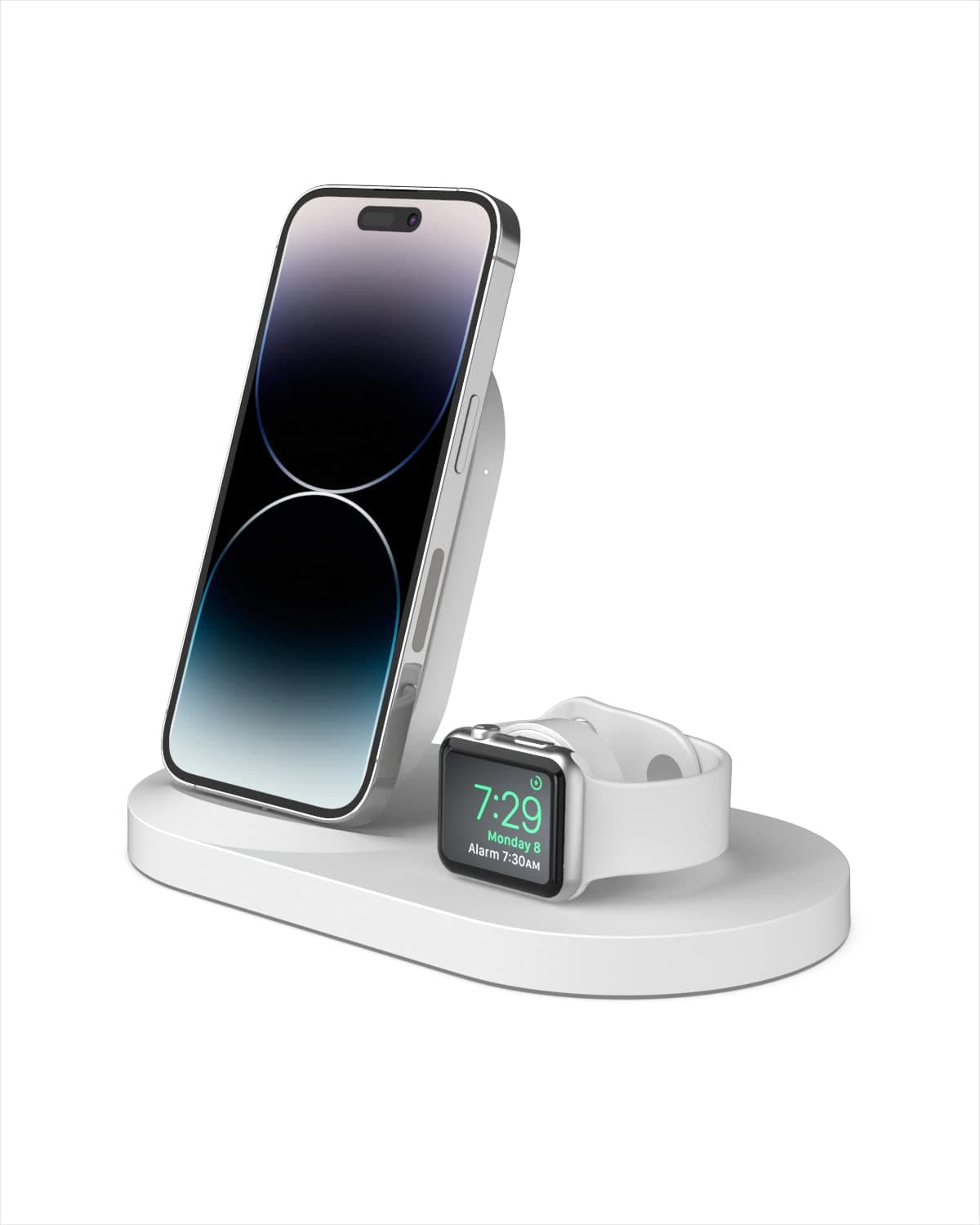 Belkin Boost Up Wireless Charging Dock for iPhone + Apple Watch + USB-A Port (Wireless Charger for iPhone XS, XS Max, XR, X, 8/8 Plus, Apple Watch 4, 3, 2, 1) - White