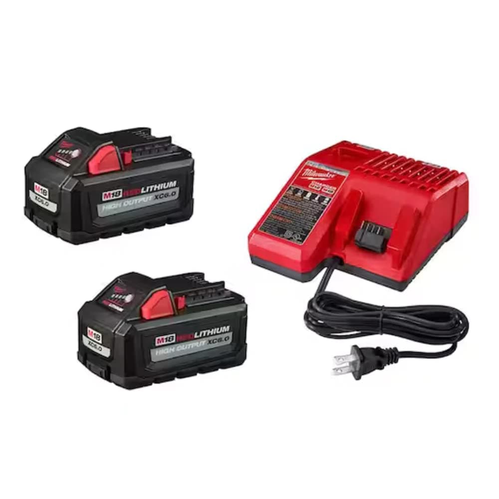 Electric - M18 REDLITHIUM HIGH Output XC6.0 Battery 2-Pack SY