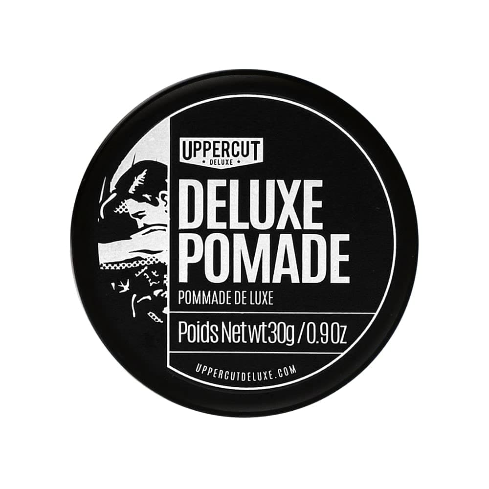 Deluxe Pomade Midi, Professional Water Based Pomade to Create Timeless and Classic Looks, Strong Hold and High Shine 30g