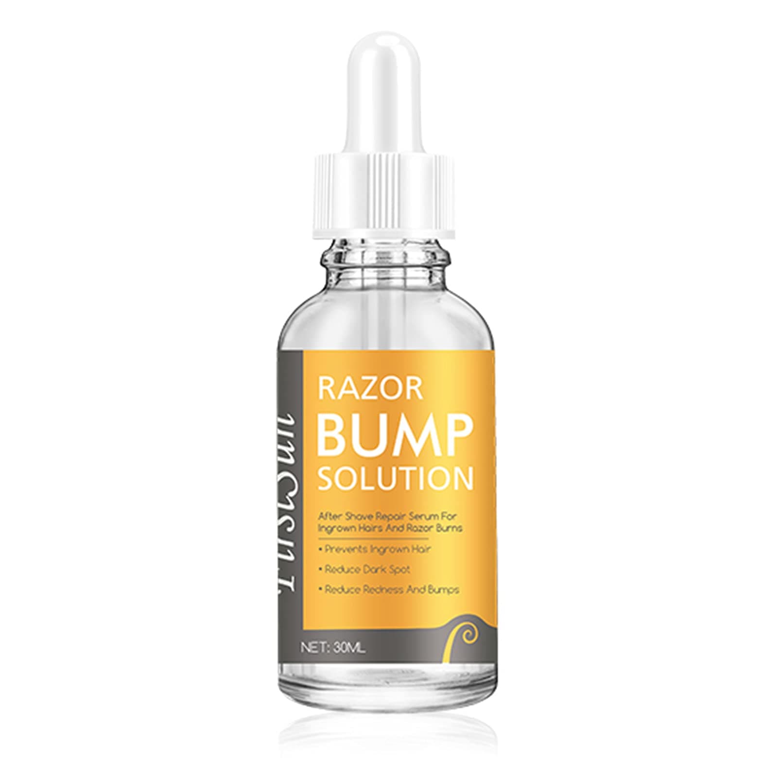 30ml Razor Bump Solution Prevent Ingrown Hair Reduce Redness & Bumps Shave Repair Serum YANMAO