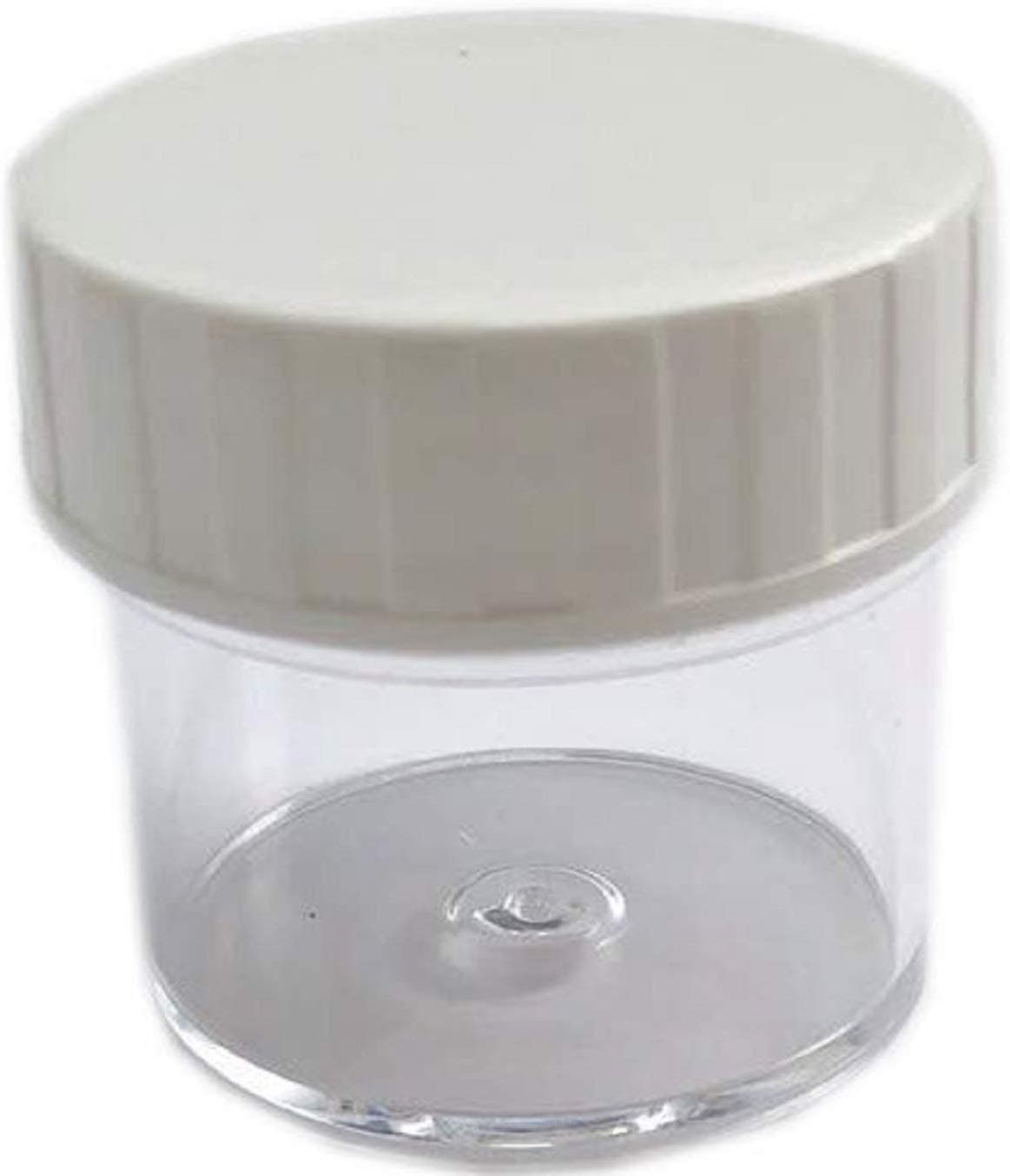 15ml Plastic Containers with Lids (Pack of 20)