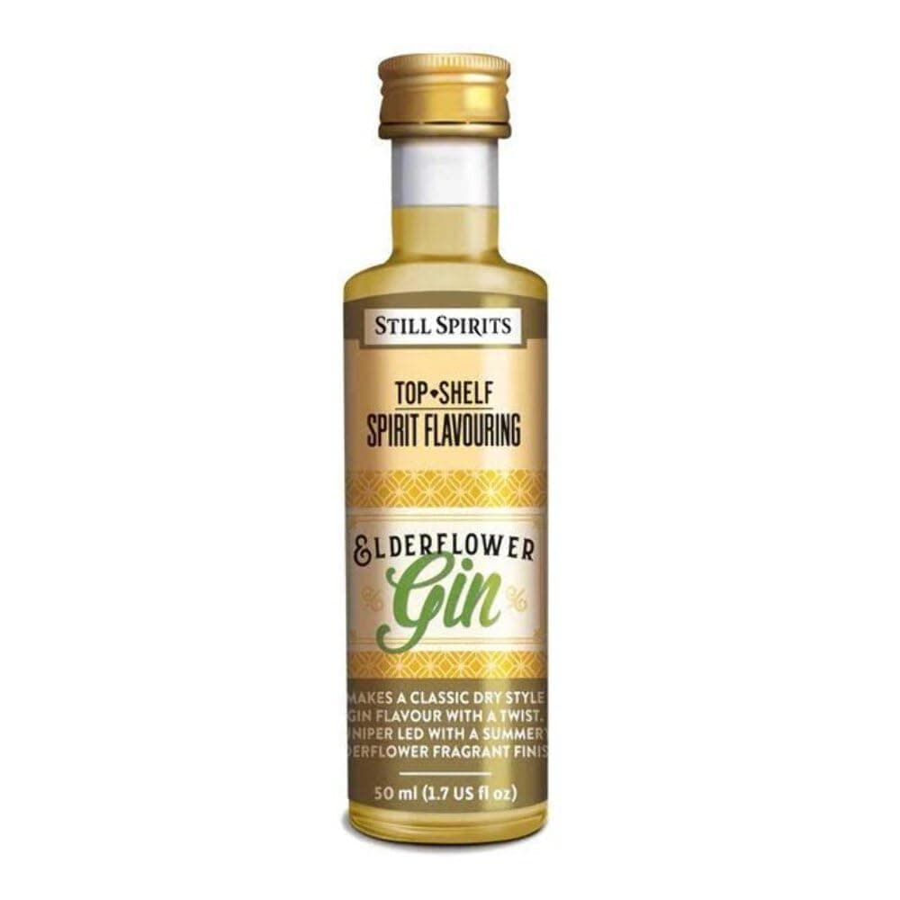 Top Shelf Elderflower Gin Essence Flavours 2.25L