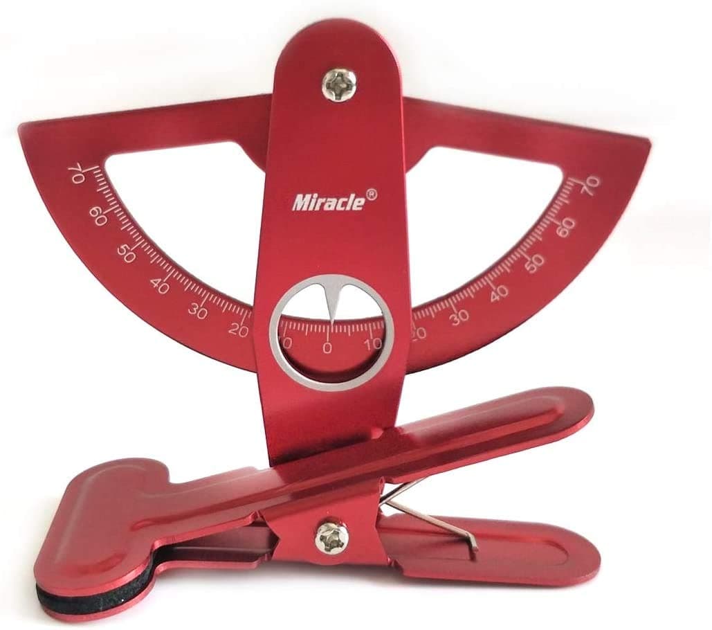 Throw Meter for RC Model RC Plane DIY Tool Anodized Aluminum Throw Meter