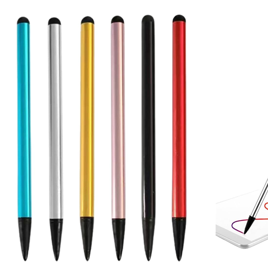 – Stylus Pens,touch screen pen,tablet stylus,Touch screen stylus, universally used in tablets, mobile phones and other products (6 pieces)