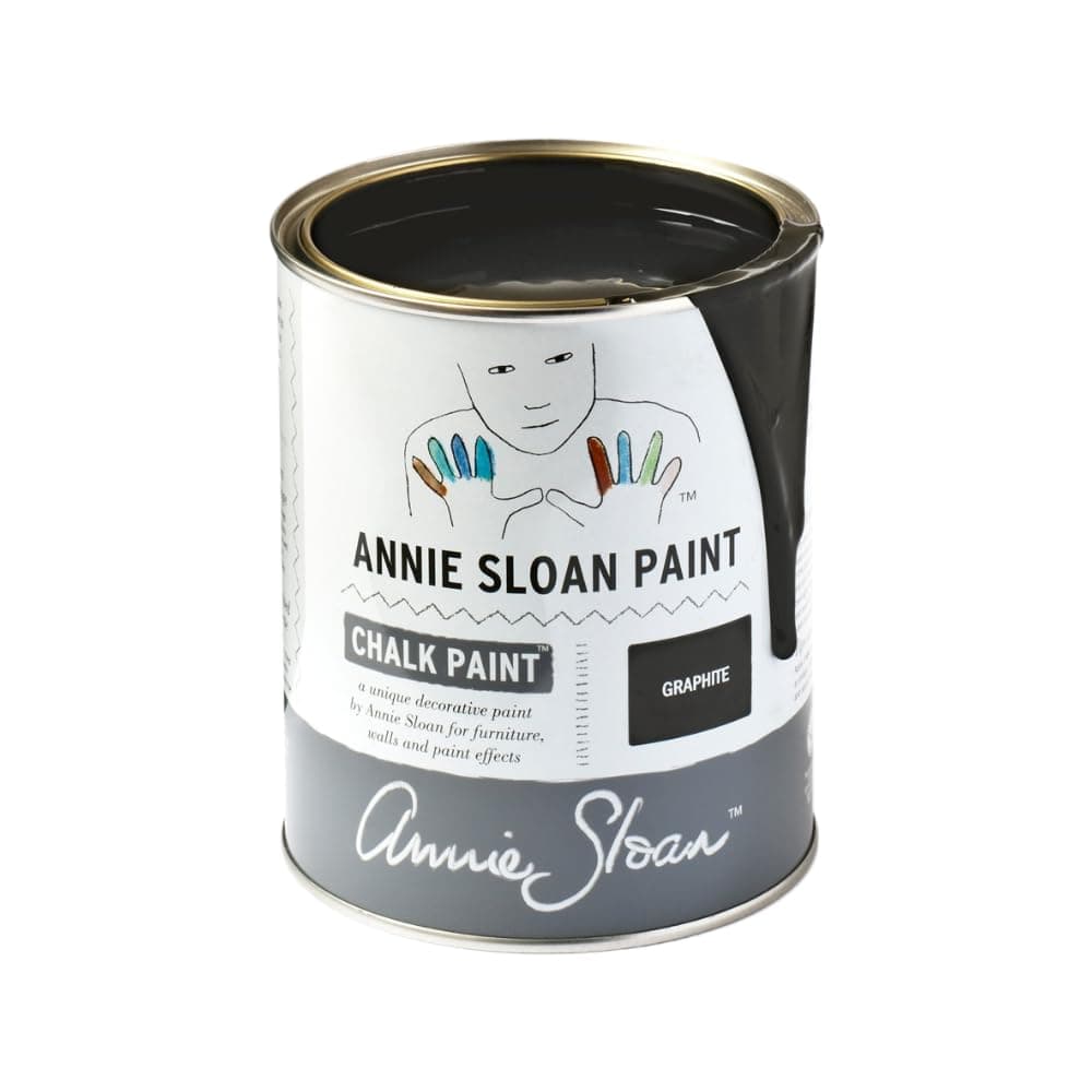 Chalk Paint® (Graphite, 1 Litre/33.8 Fl Oz) a unique decorative paint for furniture, cabinets and home décor with no sanding or priming
