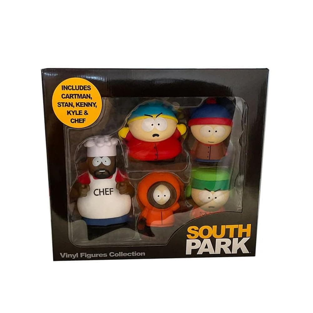Series 2 Vinyl Mini Figures 5 Pack including Cartman, Stan, Kenny, Kyle & Chef