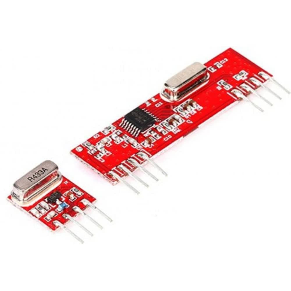 Robodo W1 RF ASK Module Wireless Transmitter Plus Receiver Pair 433 or 434 MHz - Pack of 2