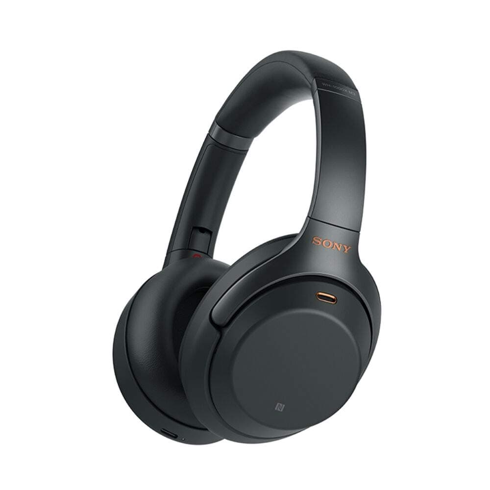 Sony WH-1000XM3 Wireless Noise-Cancelling Bluetooth Over-Ear Headphones with Mic for phone call - Black
