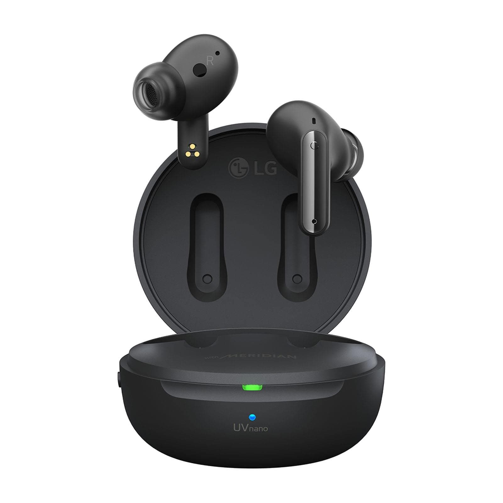 LG TONE Free UFP9 - Plug and Wireless True Wireless Bluetooth Earbuds(TWS), Enhanced Active Noise Cancellation, UVnano 99.9% Bacteria Free, Immersive 3D Sound, 3 Mic for Work/Home Office, Black