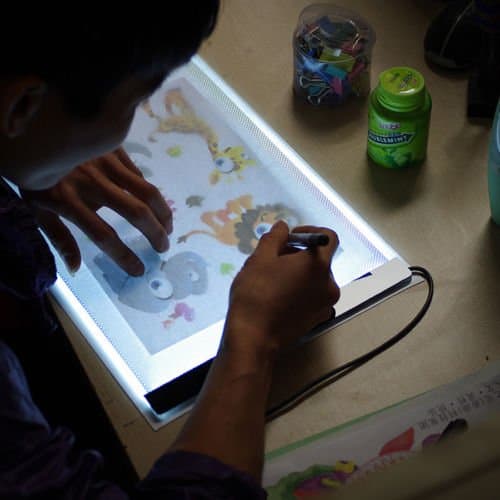 A4 Tattoo Light Box Supply Ultra Thin Tracing Table Pad LED Stencil Board US Plug