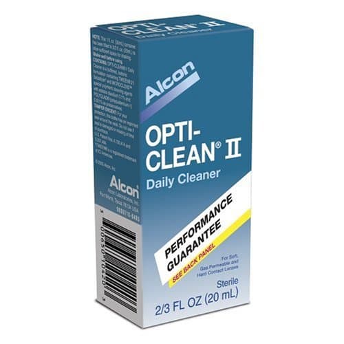 Alcon- Opti-Clean II Daily Cleaner Performance Guarantee 2/3 FL OZ (20mL)