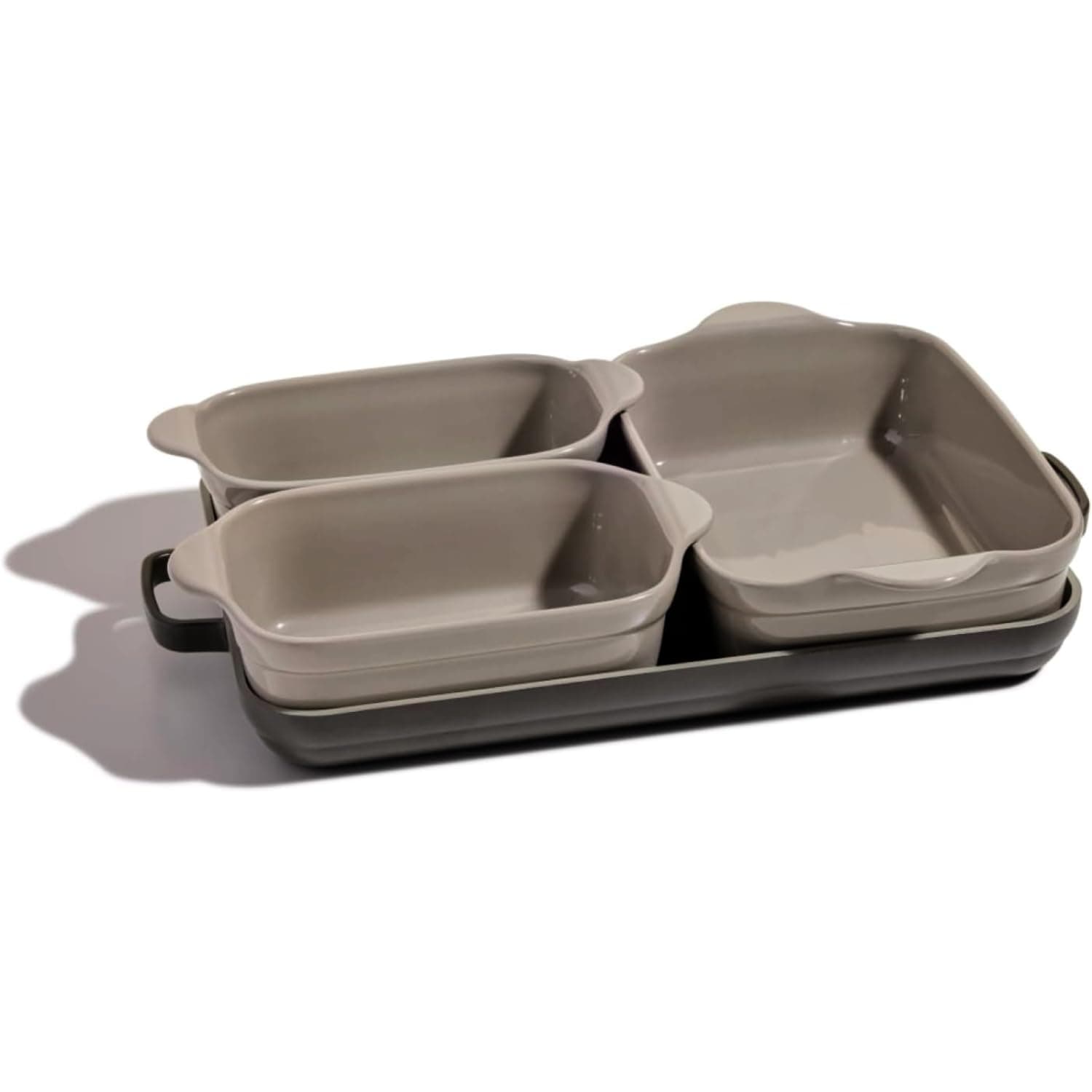 Our Place Bakeware Set | 5-Piece Ceramic Bakeware Collection with Stovetop-to-Oven Griddle Pan | PFAS-Free Non-Toxic Nonstick Pans, Oven Mat & Baking Dishes | Char