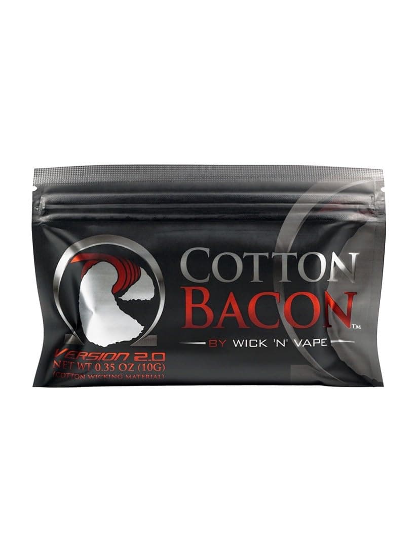 Wick 'N' Vape V2 Cotton Bacon Version, 10-Piece
