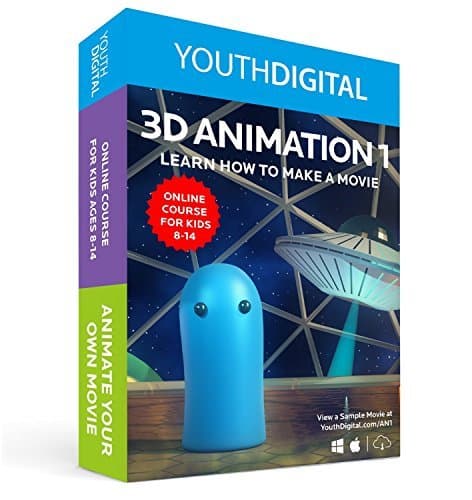 Youth Digital 3D Animation - Self-Paced Online 3D Animation Course for Ages 8-14