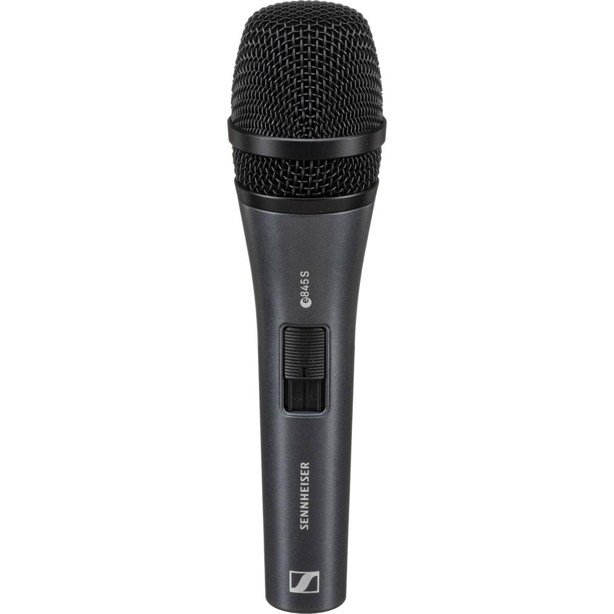 E 845-S Dynamic Super Cardioid Vocal Microphone Reducing Spill And Feedback. Ideal For Presentations, Conferences, Choirs, Rehearsal Rooms, And Stage. With Switch On/Off