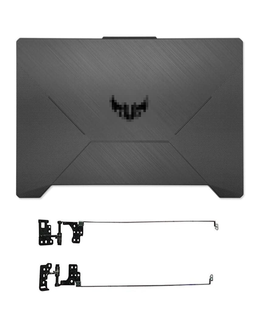 LCD Back Cover Top Lid & Screen Hinges Replacement for ASUS TUF A15 FA506 FA506I FA506IU FA506IV FX506 FX506U FX506H Laptop (A+H)
