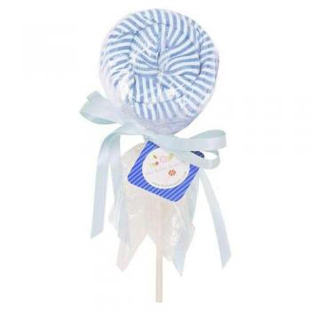 Lollipop Bodysuits Set - Blue/White, 0-6 Months