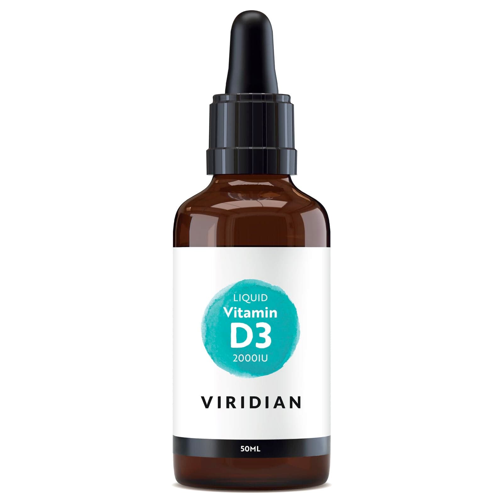 Viridian 2000 IU Vitamin D Fluid 50 ml