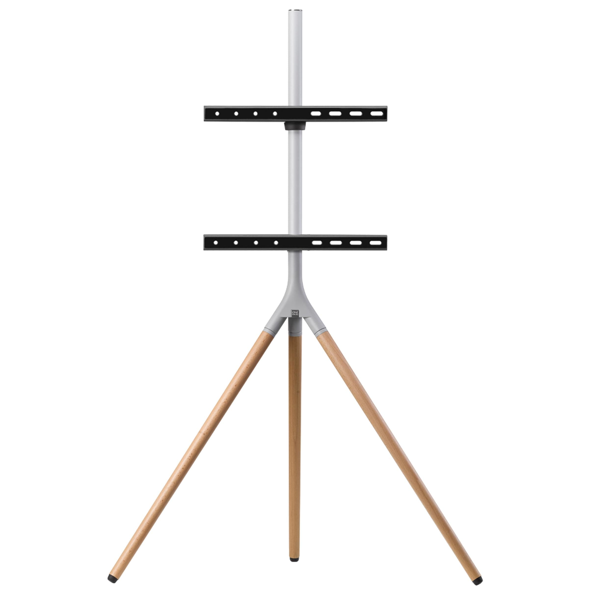 One For All Universal Tripod TV Stand – Screen Size 32-65”- LCD/LED/Plasma/OLED/QLED TVs – 360° Swivel and Height Adjustable – Max Weight 30kg – VESA 400x400 – Elegant Design - WM7472