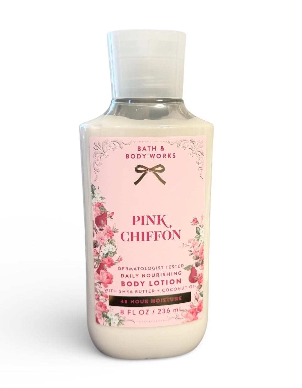 Bath & Body Works Pink Chiffon Body Lotion, 8 Ounce