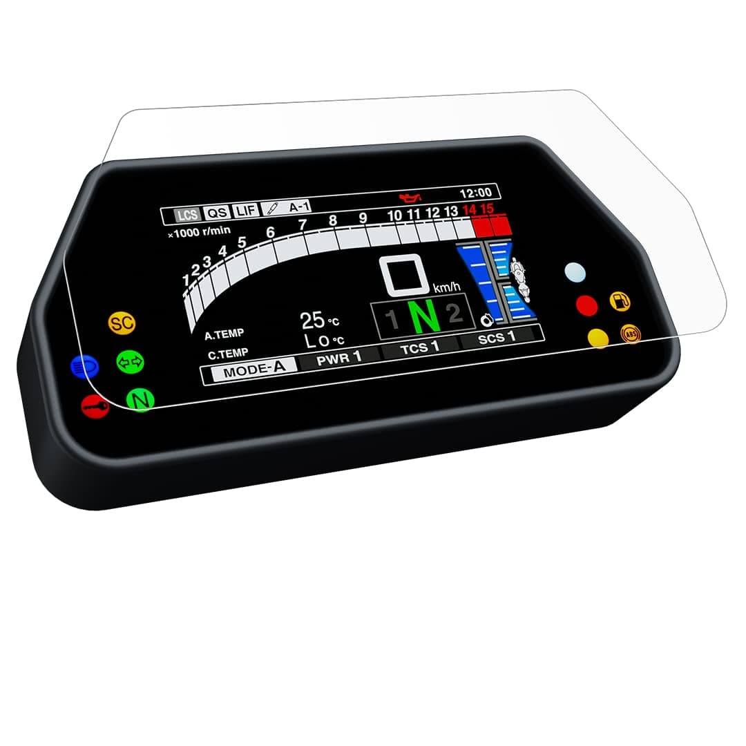 Speedo Angels Dashboard Screen Protector compatible with MT-10 (SP) (2022-) 2 x Ultra Clear