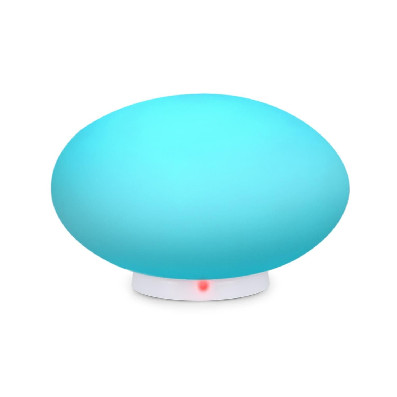 blumfeldt Flatlight LED Light - Inductive Charging Station , Polyethylene , Battery-Operated , Indoor and Outdoor Use , LED , 16 Colours , Fast Charging , Robust , Remote Control