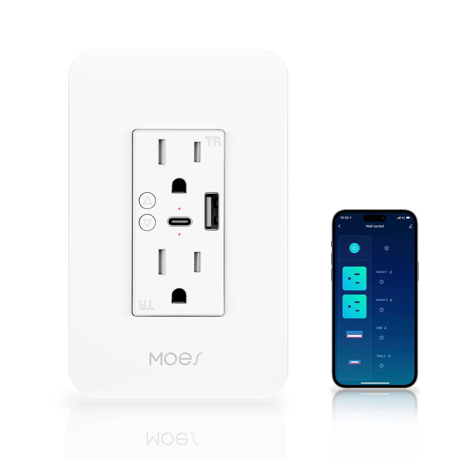 Smart In-Wall Outlets