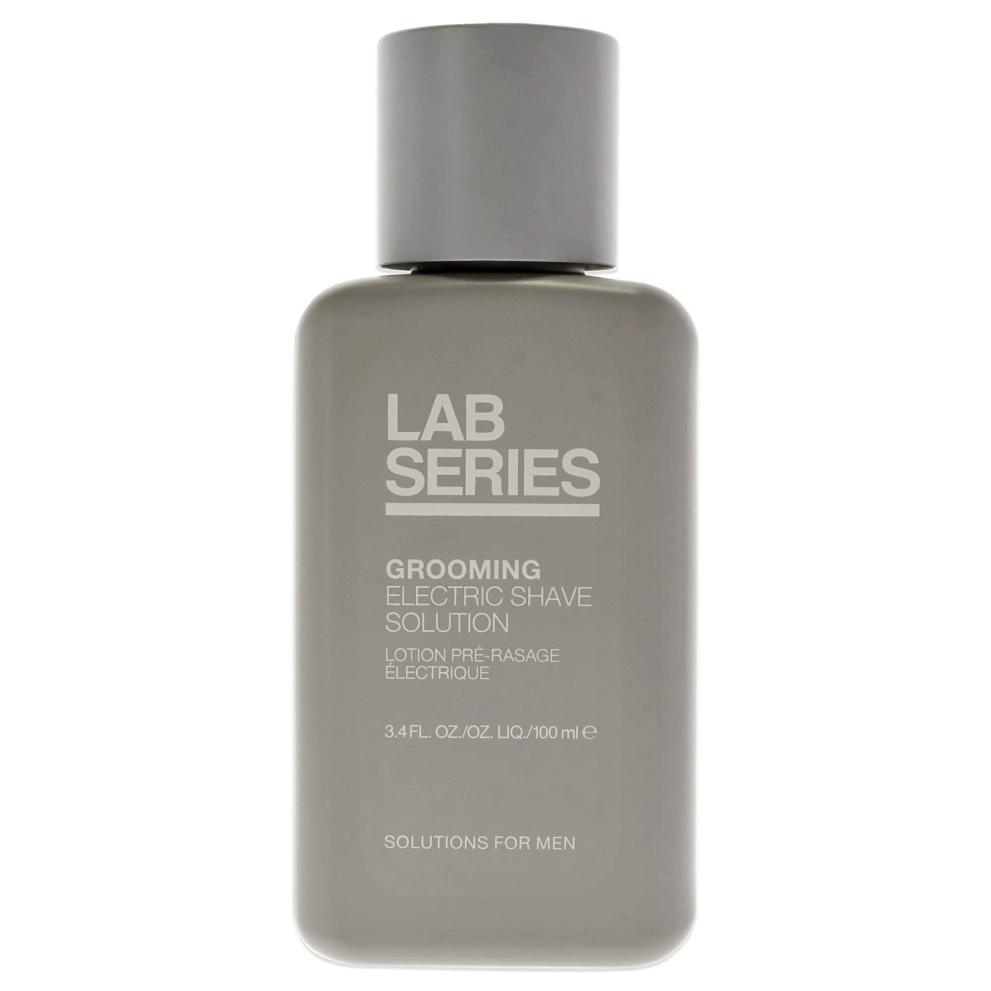 Lab Series Men's Grooming Effortless Pre-Electric Shave Solution - Cools & Refreshes Skin - Skin Care for Men, 3.4 Fl Oz