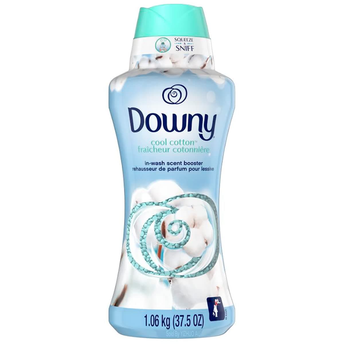 Large Capacity Downy Scented Beads Cool Cotton 2.4 lbs (1.06 kg) Downy Cool Cotton Beads