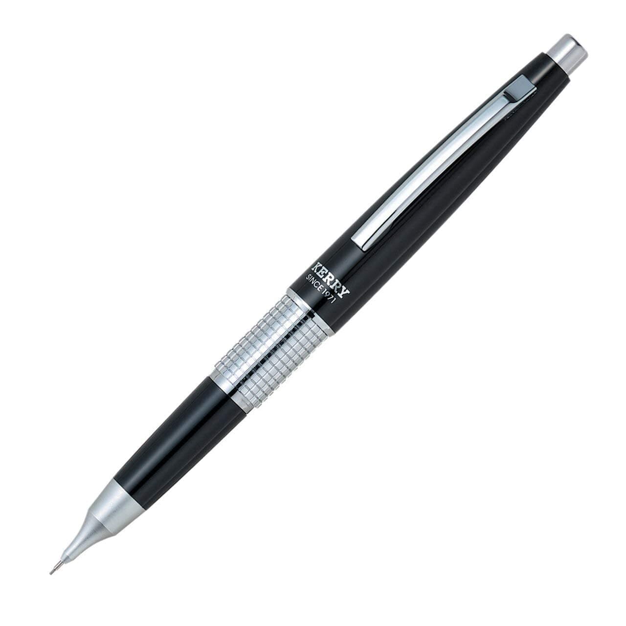 Pentel Sharp Kerry Mechanical Pencil - 0.50 mm, Metallic Black Barrel