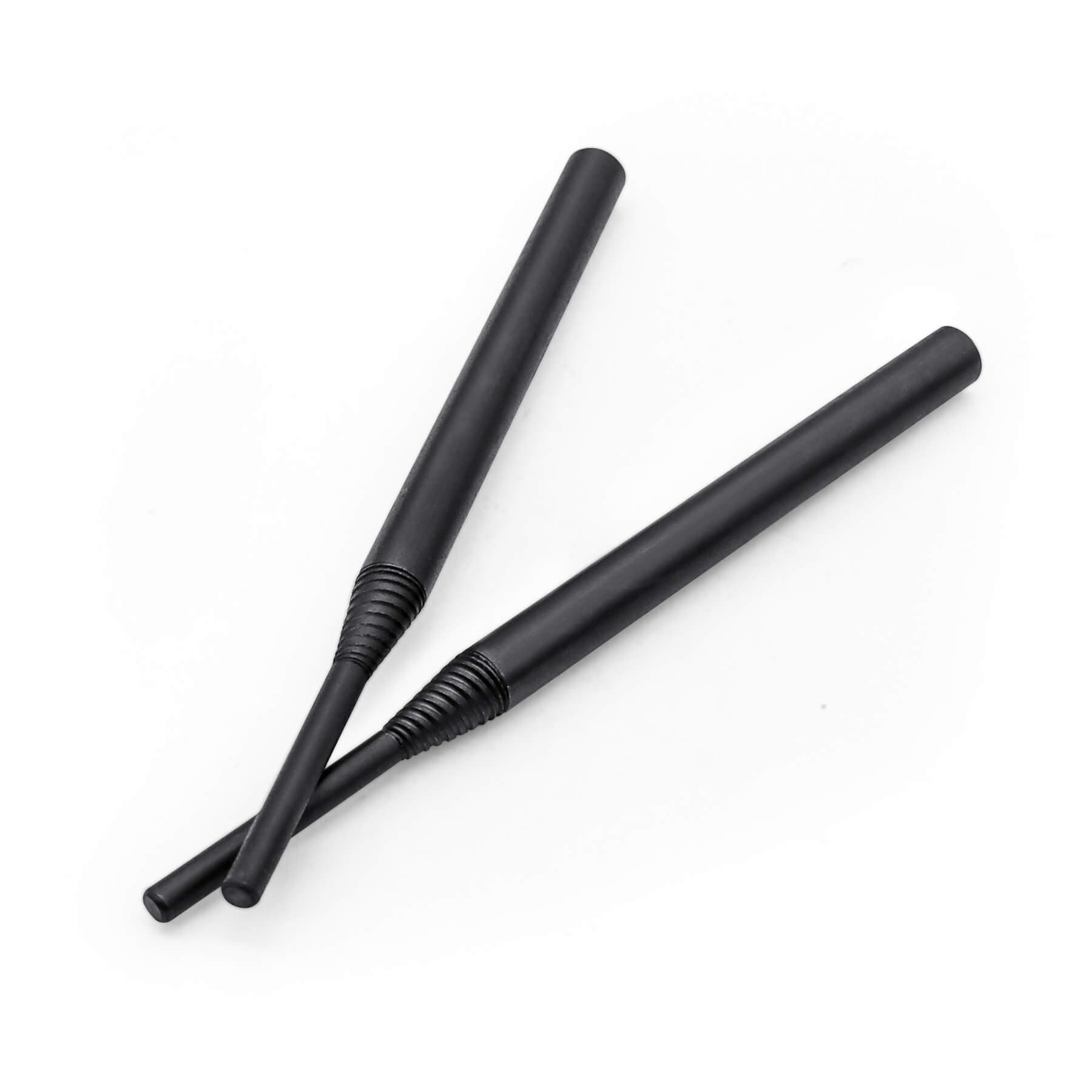 Wulankd 4" Porting Mandrel, Standard Abrasives Porting Mandrels, 1/4" Shank, 1/8" Pilot Diameter, High Speed Steel Coarse Thread Extra Shank Length Cartridge & Spiral Roll Mandrel, 2Packs