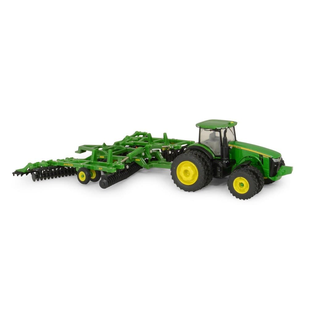 Ertl John Deere 8320R Tractor and Model 637 Disk Set, 1:64 Scale