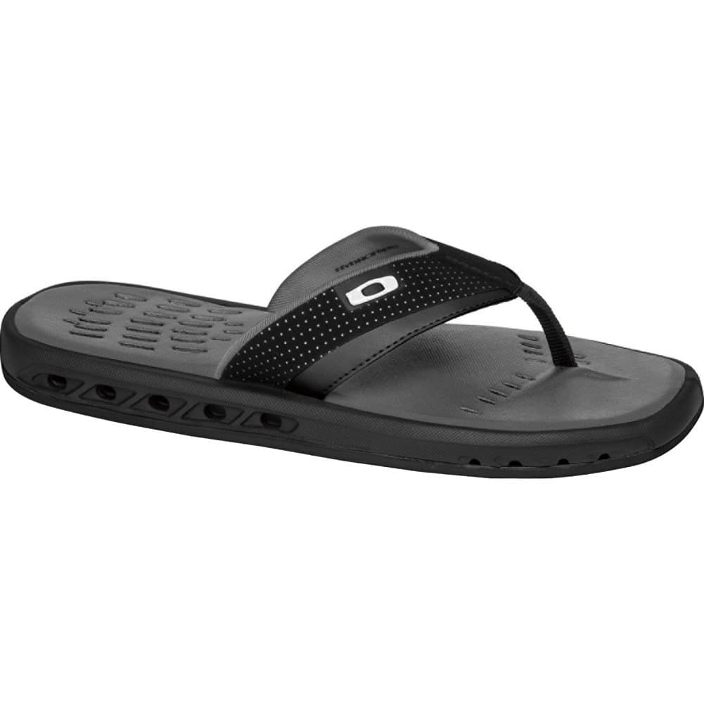 Oakley Men's Hydrofree Black Sandal 12 D - Medium