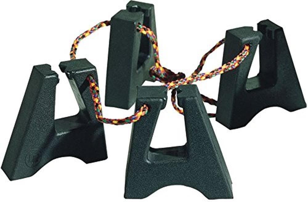 Latin Percussion LP637 Rubber Conga Feet,Black