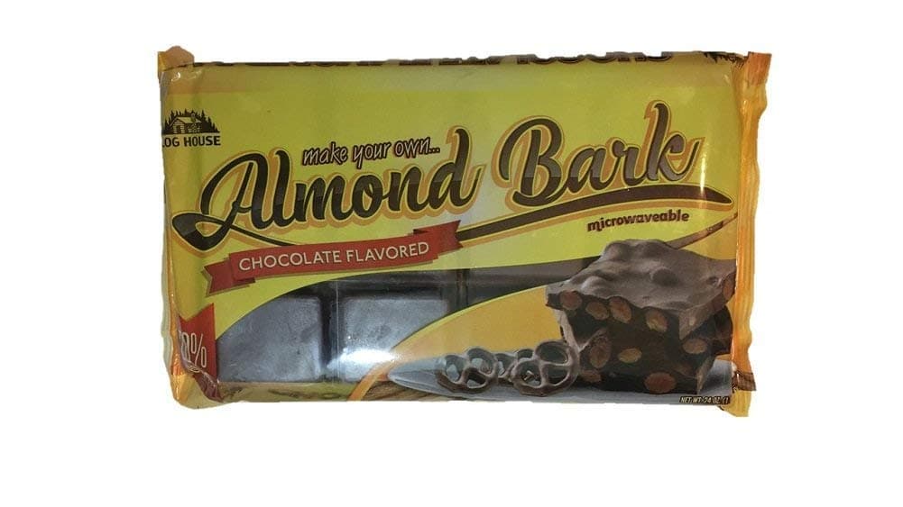 Log House Chocolate Flavored Almond Bark 24 oz Package