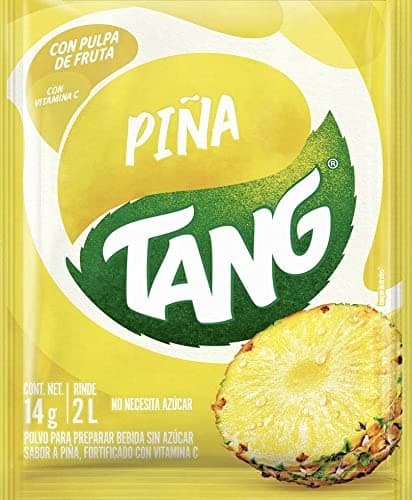 Piña Pineapple TANG No Sugar Needed Makes 2 Liters Of Drink Mix 12 Pack by Border Merchant