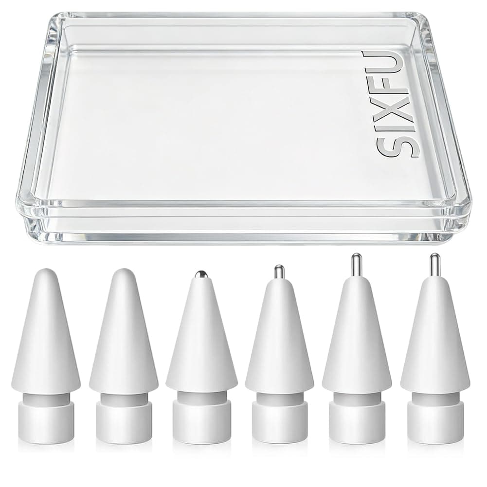 Upgraded Tips for Apple Pencil 2nd/1st Gen Replacement Tips (6 PCS)