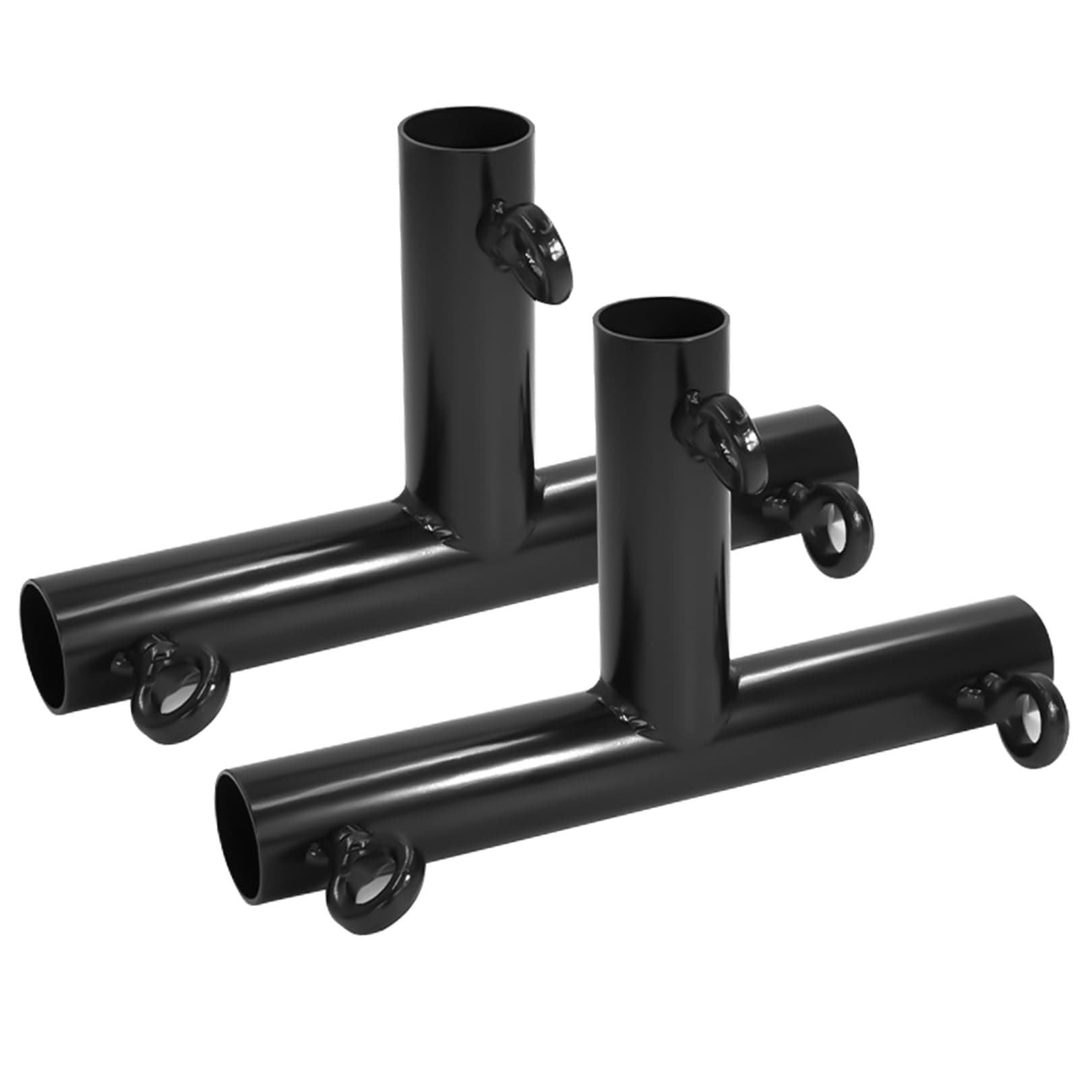 Aoneky 2pcs 3 Way T Shaped Corner Canopy Fitting - Fits 1'' EMT - Cage Frame Corner Kit for Golf Basebal Batting Cage