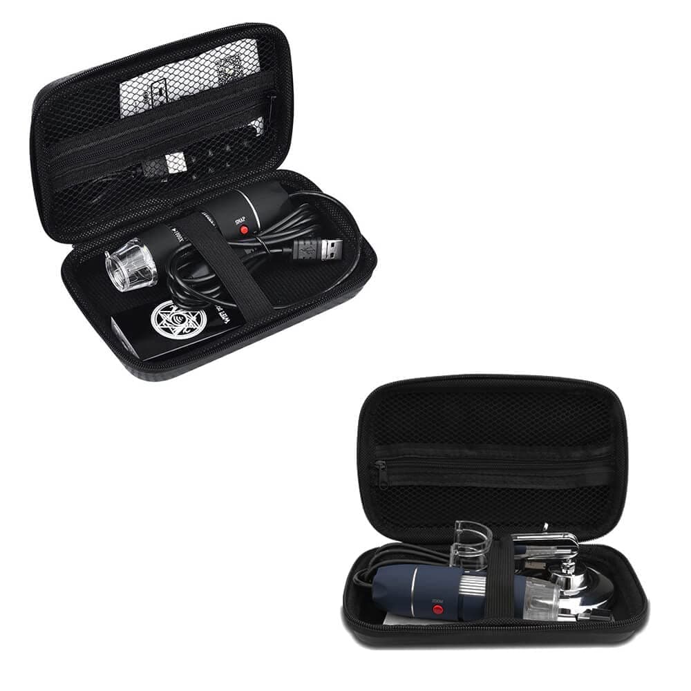 Ninyoon General Carrying Case Bag for USB Digital WiFi Wireless Handheld Microscope Camera on Market with Zipper Design