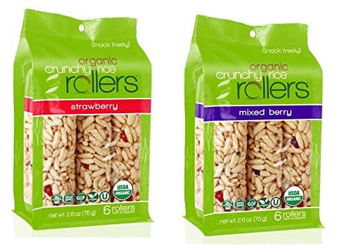 Organic Strawberry & Mixed Berry Rice Rollers