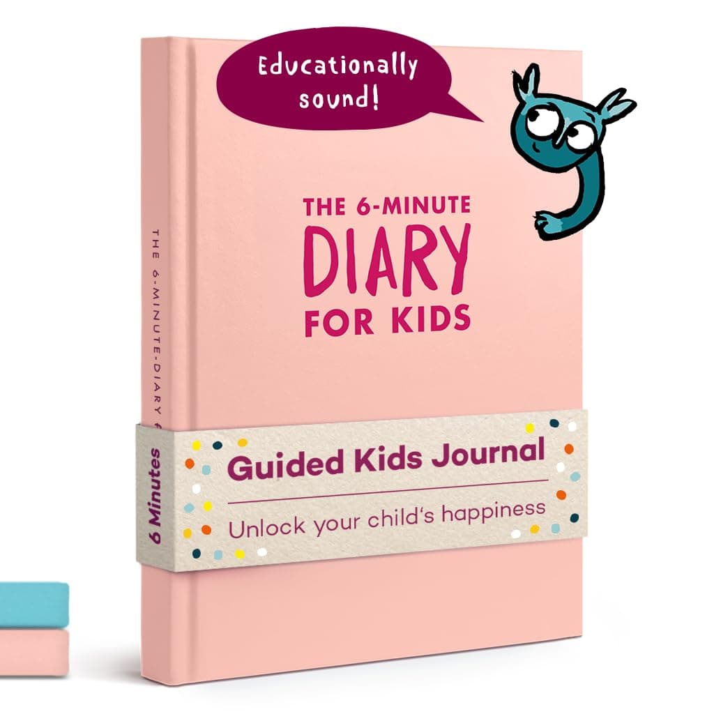 UrBestSelf 6-Minute Kids Diary – Kids Journal 6–12 to Develop a Happy Self, Mindfulness and Positive Habits – Gratitude Journal for Girls & Boys – Easter Gifts for Kids