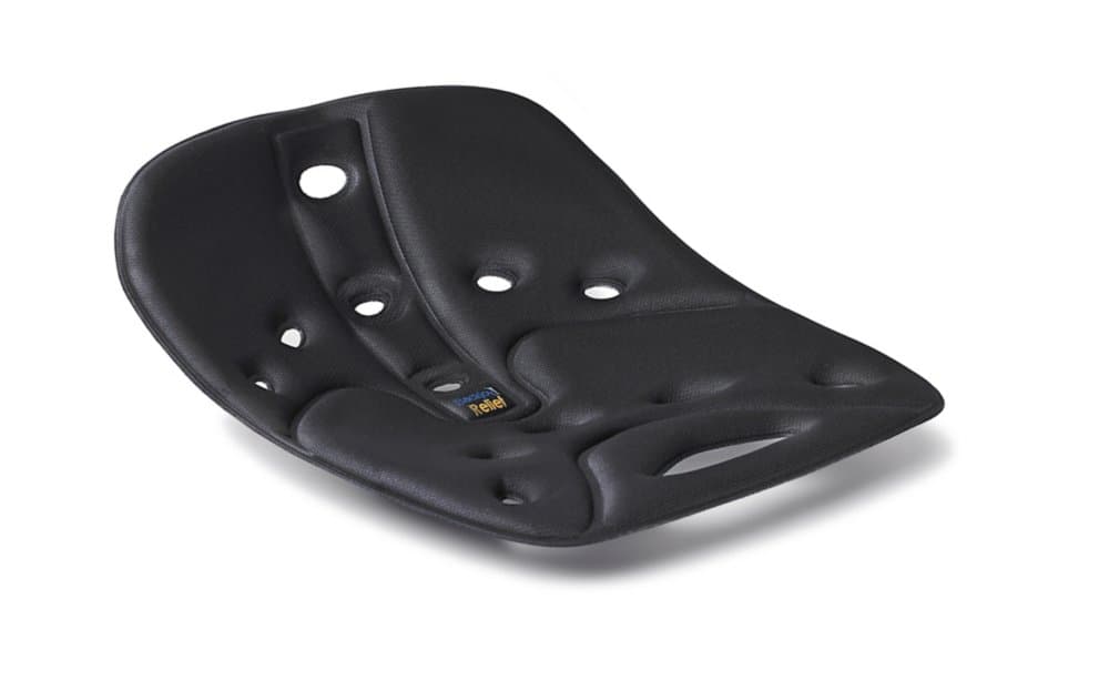 BackJoy Sit Smart Pro Memory Foam Seat Cushion - Designed to Improve Posture When Sitting in The Car Home or Office.