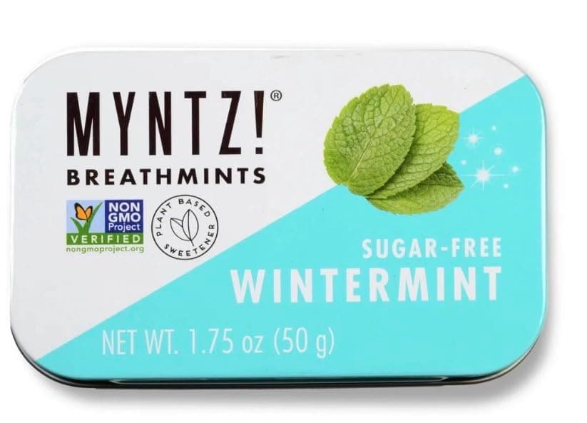 Myntz Strong Sugar Free Breath Mints | Breathmints (Winter, 6 Pack)